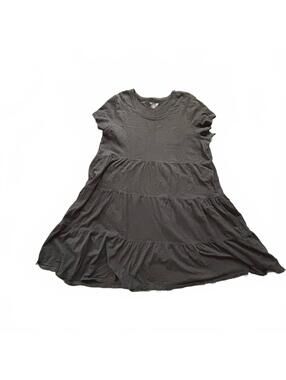 Time and Tru Black tiered dress